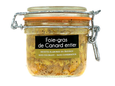 Foie gras de canard entier de fabrication artisanale