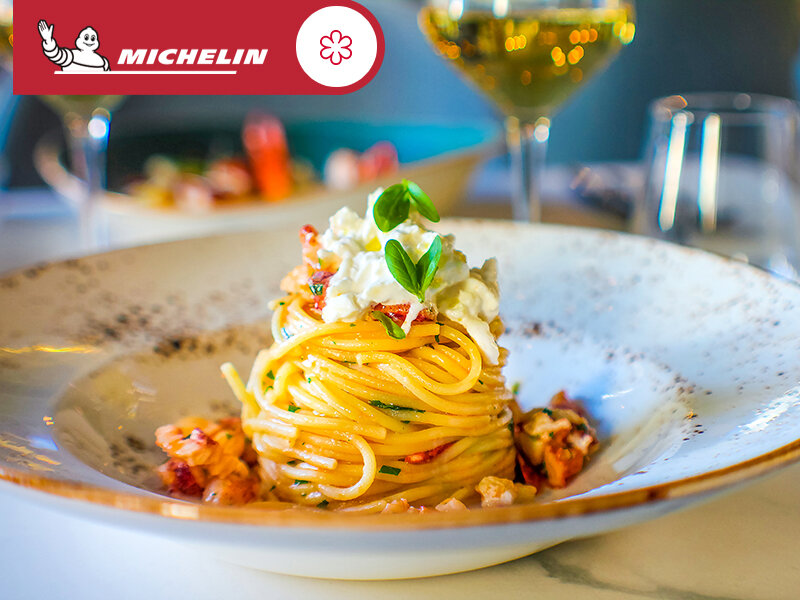 Cena per 2 con menù degustazione Regioni Italiane in ristorante 1 stella MICHELIN