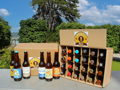 Geschenkbox Ein Bier-Abo für 3 Lieferungen mit jeweils 3 Craft-Bieren