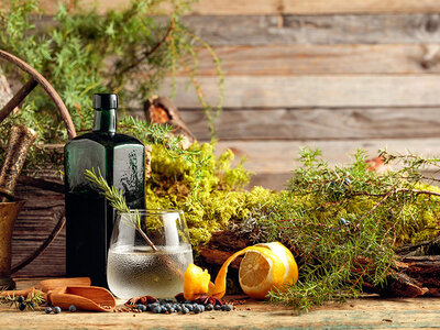 Geschenkbox Gin-Abo für 3 Lieferungen mit je einer Flasche Schweizer Gin
