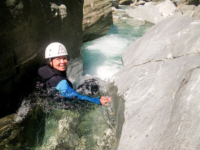 Coffret cadeau 3h d'initiation au canyoning près de Méribel