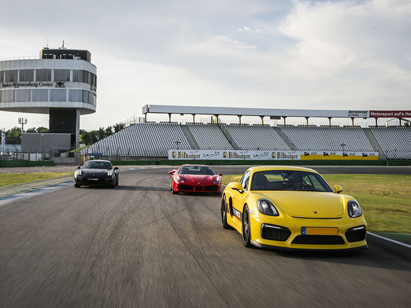 Geschenkbox Fahrerlebnis im Porsche auf dem Hockenheimring