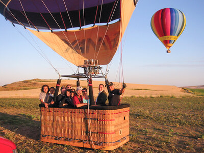 1 vuelo en globo por Aranjuez con reportaje para 1 persona