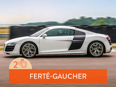 Coffret cadeau Stage de pilotage : 2 tours sur le circuit de La Ferté-Gaucher en Audi R8 V10