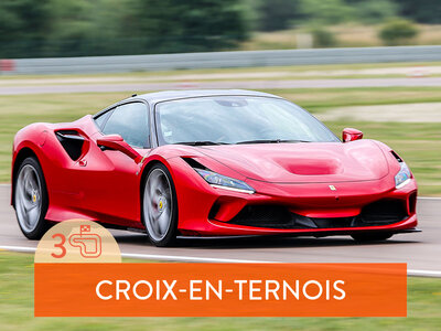 Coffret cadeau Stage de pilotage : 3 tours sur le circuit de Croix-en-Ternois en Ferrari F8 Tributo