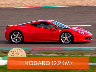 Coffret cadeau Stage de pilotage : 3 tours sur le circuit de Nogaro en Ferrari 458