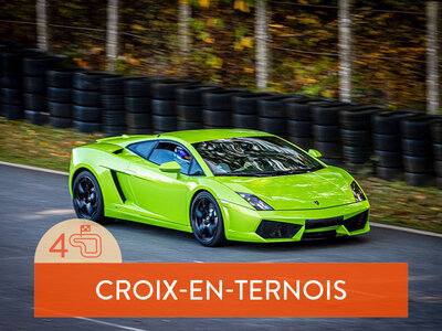 Coffret cadeau Stage de pilotage : 4 tours sur le circuit de Croix-en-Ternois en Lamborghini Gallardo LP-560