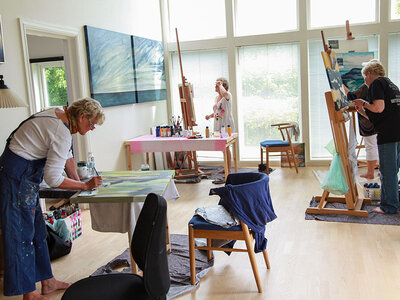 1-dags malekursus på Kunstskolen Gershøj for 1