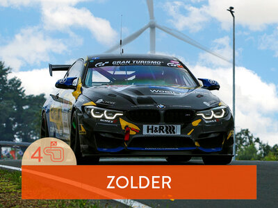 Coffret cadeau 4 tours en passager d'une BMW M4 GT4 sur le circuit de Zolder