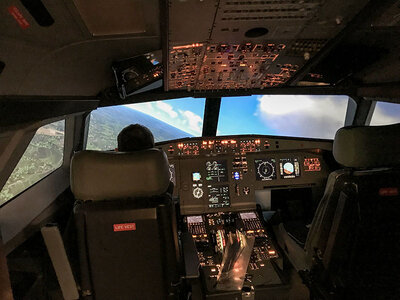 Doppelter Flugspaß im Airbus A320 Simulator in Berlin