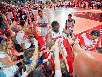 2 accès VIP en lounge pour un match de l'AS Monaco Basketball avec cocktail dînatoire