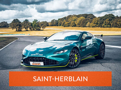 Coffret cadeau Stage pilotage : 2 tours sur le circuit de Fay-de-Bretagne en Aston Martin Vantage F1