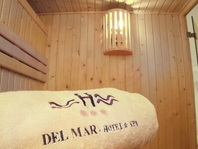 Del Mar Hotel & Spa: 1 noche con acceso a spa de 1 hora y masaje de 25 min