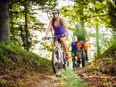 Mountainbike i Karlskronas häftiga natur