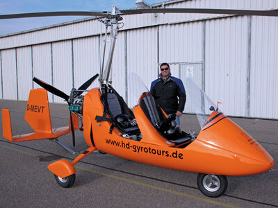 Abenteuer über den Wolken: Gyrocopter-Selbstflug nahe Mannheim