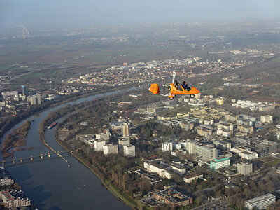 Geschenkbox Abenteuer über den Wolken: Gyrocopter-Selbstflug nahe Mannheim