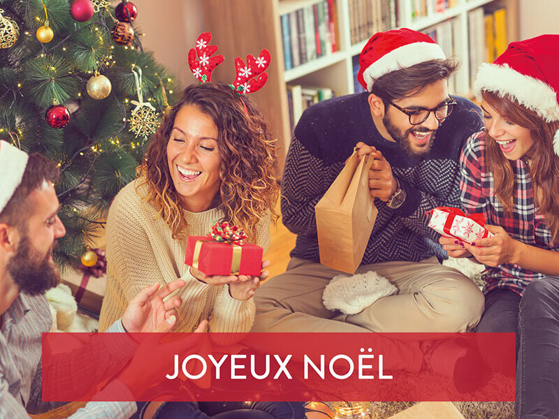 Coffret cadeau de Noël : 1 séjour ou 1 activité pour 2