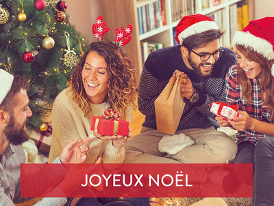 Coffret cadeau Coffret cadeau de Noël : 1 séjour ou 1 activité pour 2