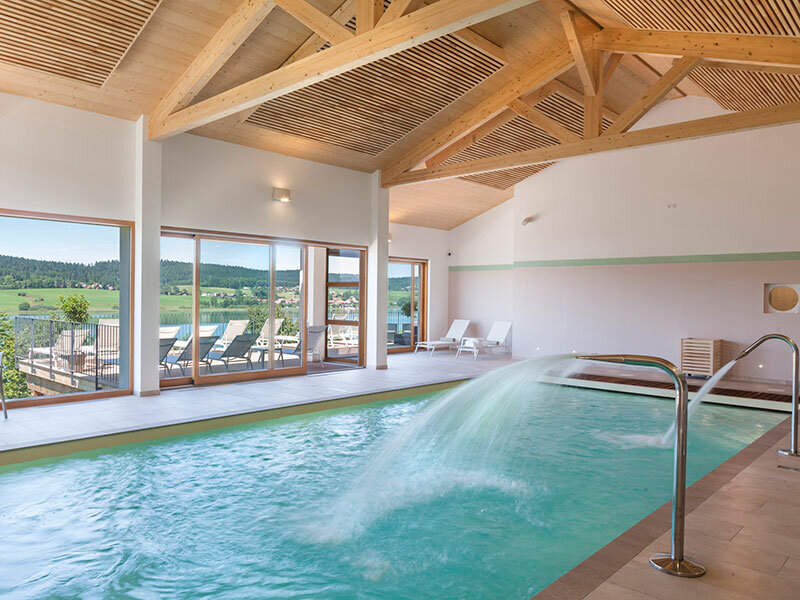 3h d'accès au spa Cinq Mondes en hôtel 4* avec massage et pause gourmande près de Pontarlier