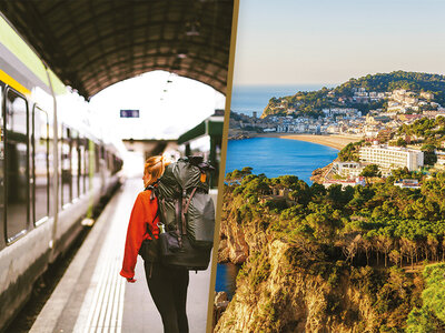 Coffret cadeau Pass Interrail de 15 jours en 2e classe avec 2 jours en Europe