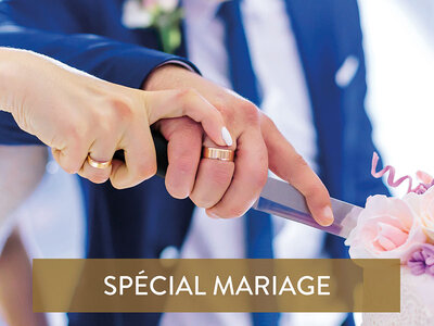 Coffret cadeau Mariage étoilé : 3 nuits en Europe