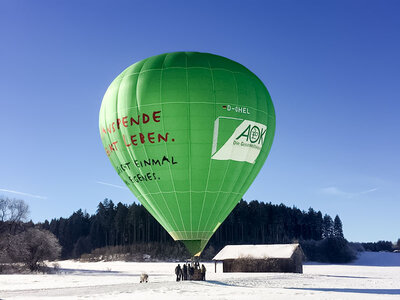 Heißluftballonfahrt mit Picknick für 1 in Bad Waldsee