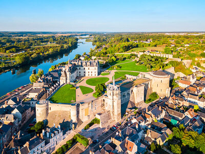 Vol en montgolfière au-dessus du château d'Amboise en semaine