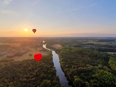 Coffret Vol en montgolfière au-dessus de la Vallée de la Loire