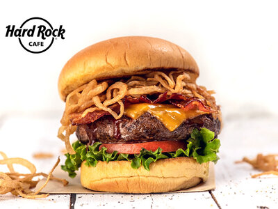 Cofanetto regalo Sapori e rock & roll: 1 pranzo o 1 cena con soft drink in un Hard Rock Cafe a scelta