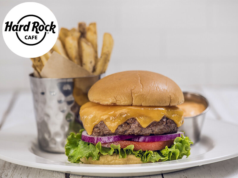 Gusto rock dall’antipasto al dolce: 1 pranzo o 1 cena in un Hard Rock Cafe a scelta