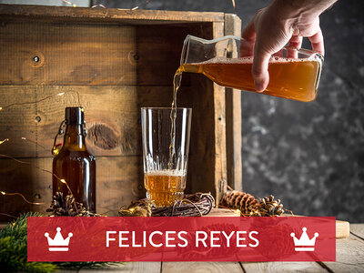 Caja regalo A los beer lovers: ¡felices Reyes!
