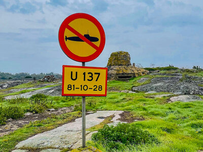 Häftig vattenskotertur i Karlskronas skärgård