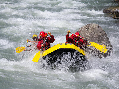 Avventura in Trentino: discesa Rafting in Val di Sole per 1 persona