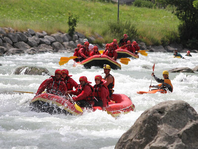 Cofanetto Avventura in Trentino: discesa Rafting in Val di Sole per 1 persona