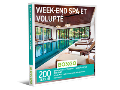 Coffret cadeau Week-end Spa et Volupté