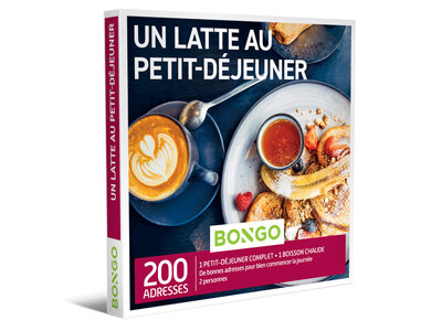 Coffret cadeau Un latte au petit-déjeuner