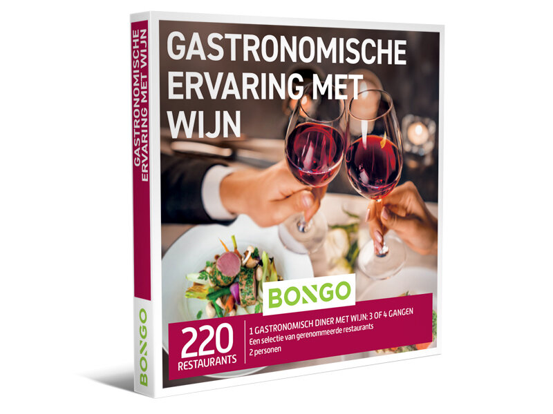 Cadeaubon Gastronomische Ervaring met Wijn