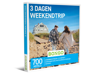 Cadeaubon 3 Dagen Weekendtrip