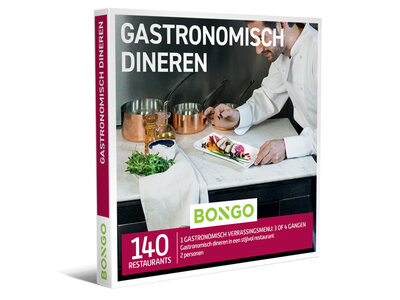 Cadeaubon Gastronomisch Dineren