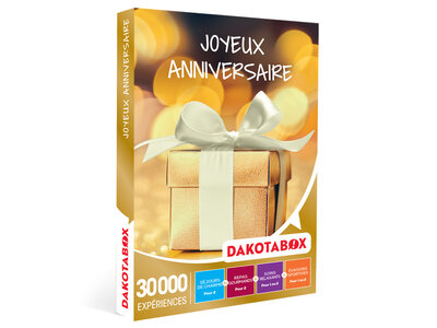 Coffret cadeau Joyeux anniversaire