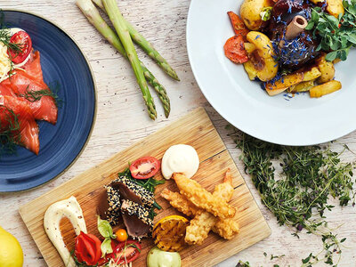 Boks Middag med vin til jul for 2