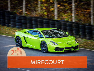 Coffret cadeau Stage de pilotage : 2 tours sur le circuit de Mirecourt en Lamborghini Gallardo LP 560