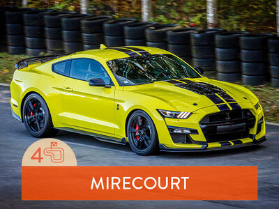 Coffret cadeau Stage de pilotage : 4 tours sur le circuit de Mirecourt en Ford Mustang Shelby GT500