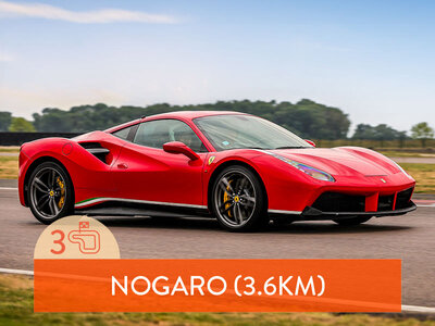 Coffret cadeau Stage de pilotage : 3 tours sur le circuit de Nogaro en Ferrari 488 GTB