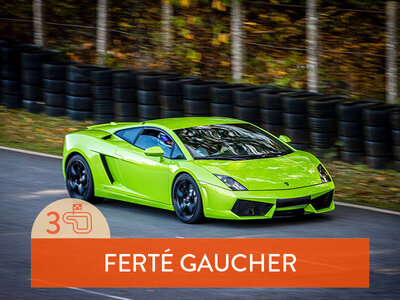 Coffret cadeau Stage de pilotage : 3 tours sur le circuit de La Ferté-Gaucher en Lamborghini Gallardo LP 560