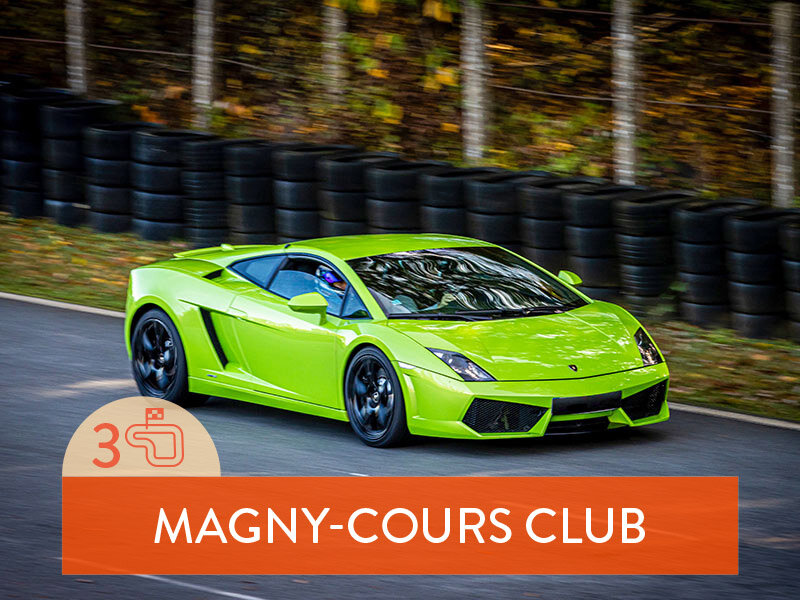Stage de pilotage : 3 tours sur le circuit de Magny-Cours en Lamborghini Gallardo LP 560