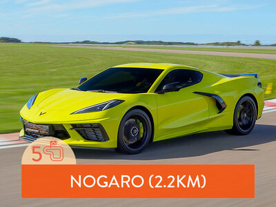 Coffret cadeau Stage de pilotage : 5 tours sur le circuit de Nogaro en Corvette C8