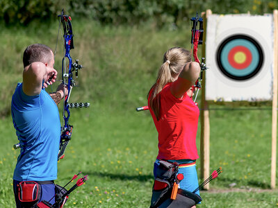 Presentbox Privatlektion med Huskvarna bågskytteklubb