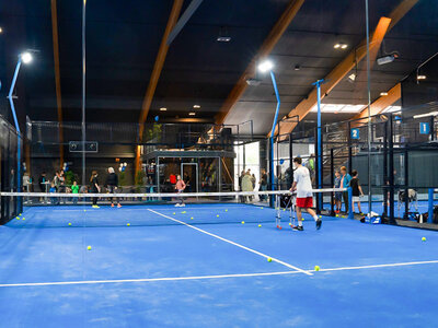 Box Padel-Session mit Schlägern und Bällen für 2 Personen in der Nähe von Zürich