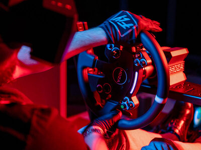 Box Fahrspass im modernen Rennsimulator für 2 Personen nahe Zürich